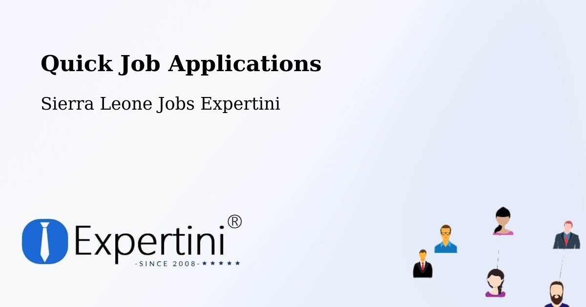 Quick Apply Feature – Potoru - Sierra Leone Jobs Expertini